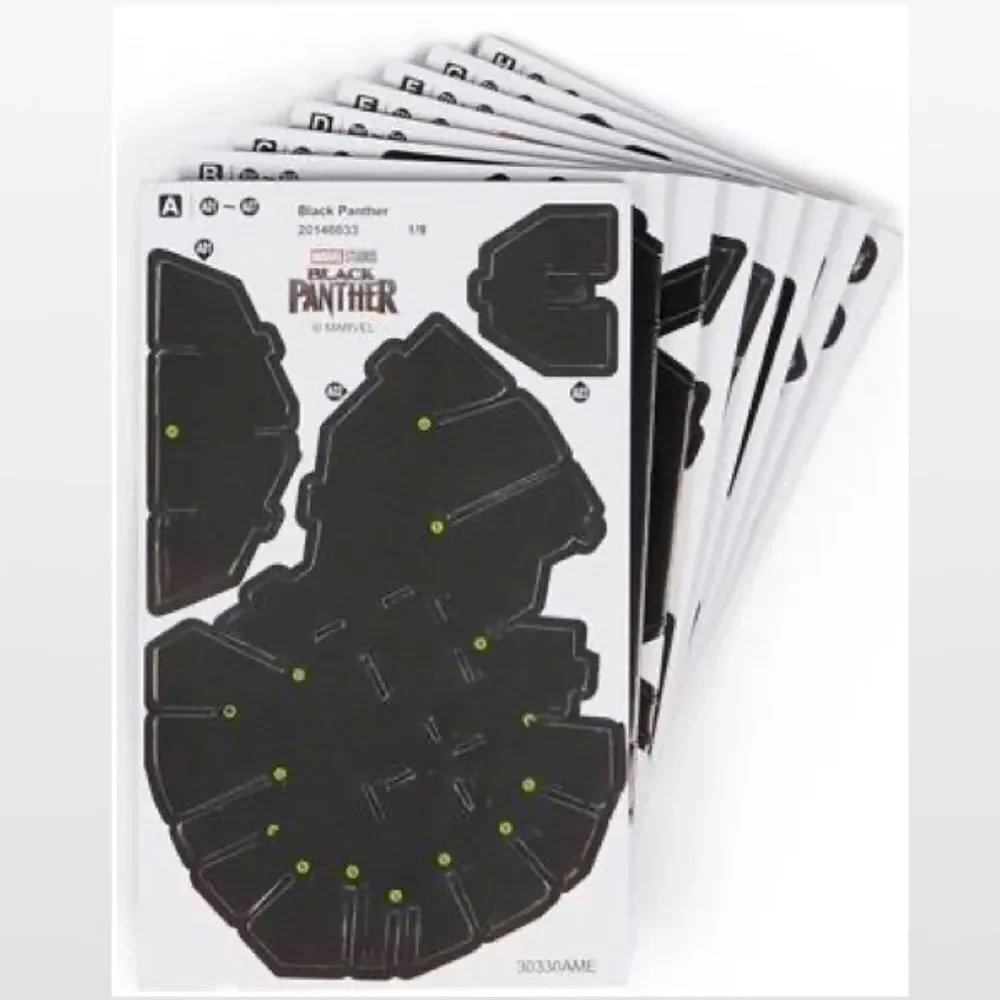 New Marvel Disney 4D Build Black Panther 3D Puzzle Kit